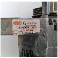 Alternatore Lancia Y Elef. anno 2001