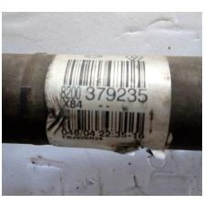 Semiasse dx completo Renault Megane anno 2004 cc1461 DCI